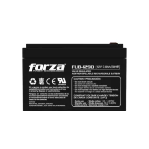 Batería Forza FUB-1290 12V – 9Ah, respaldo confiable para UPS