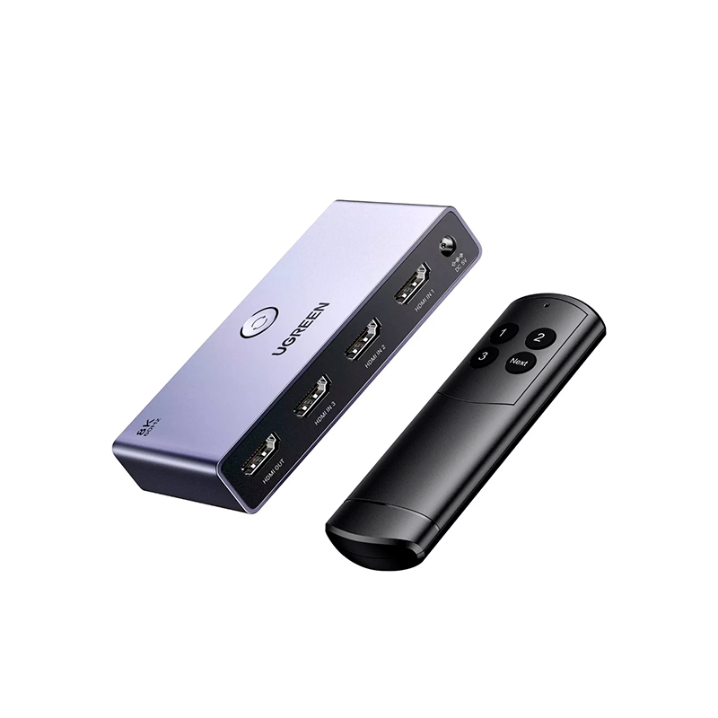 CM624 Conmutador UGREEN HDMI 3 en 1 8K (15604)