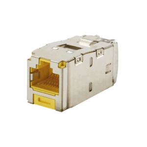 Jack blindado Panduit CJS6X88TGYLY Cat 6A