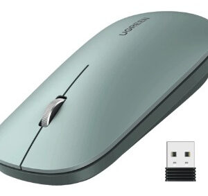 Mouse inalámbrico UGREEN MU001 4000 DPI verde