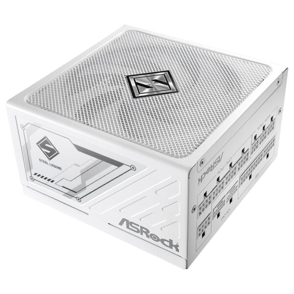 Fuente de Poder ASRock SL-1200GW 1200W 80+ Gold Full Modular White Fuente de poder ASRock SL-1200GW blanca de 1200W con certificación 80 Plus Gold, diseño full modular y alto rendimiento para PCs gamer y profesionales.