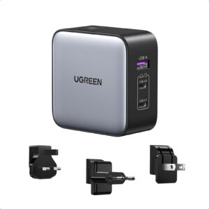 Cargador UGREEN CD296 65W GaN 3 puertos 5 Cargador UGREEN CD296 65W GaN 3 puertos - Image 2