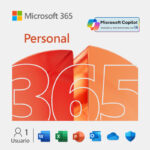 EP2-32316 Microsoft 365 Personal en versión ESD, suscripción de 1 año para un usuario.