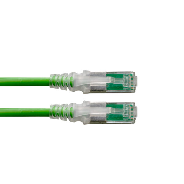 Patch Cord Cat6A LSZH RJ45 3.0 m Verde – Modelo ZM6A-S10-07 Patch cord Cat6A LSZH RJ45 de 3 metros color verde modelo ZM6A-S10-07