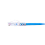 Patch cord UTP Cat6 multifilar RJ-45 LSZH de 0.9 metros color azul modelo MC6-03-06B