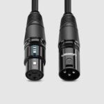 Cable micro XLR Canon UGREEN AV130 macho a hembra de 5 metros para audio profesional balanceado