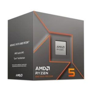 Procesador AMD Ryzen 5 8400F 4.2GHz con boost hasta 4.7GHz para PC de alto desempeño