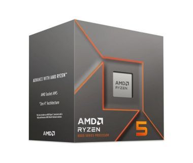 Procesador AMD Ryzen 5 8400F 4.2GHz con boost hasta 4.7GHz para PC de alto desempeño