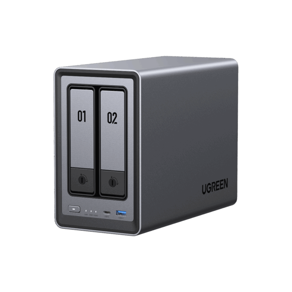 DXP2800 NASync DXP2800 Network Attached Storage US NAS Ugreen NASync DXP2800 - NAS UGREEN NASync DXP2800 2 bahías (sin discos)