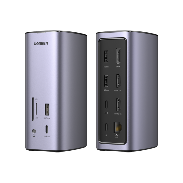 Docking station Ugreen CM555 - Docking station UGREEN CM555 USB-C multifunción Pro
