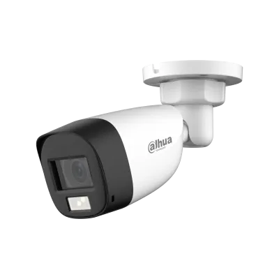DH-HAC-HFW1200CLN-IL-A DH-HAC-HFW1200CLN-IL-A CAMARA DAHUA HDCVI 2MP SMART DUAL LIGHT BULLET 20M 1080P CON MICROFONO IP67