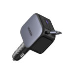 EC604 UGREEN 145W Fast Car Charger with Retractable Cable |