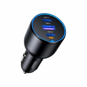 EC705 UGREEN 130W 3-Port Fast Car Charger