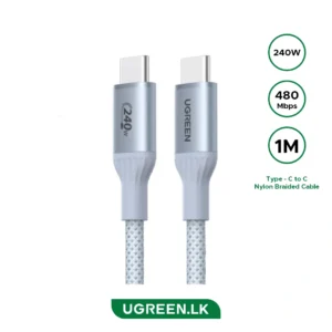 L534 UGREEN USB-C to USB-C PD Cable 1m