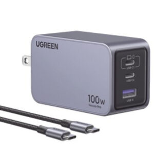Cargador UGREEN Nexode Pro X757 100W GaN 3 puertos
