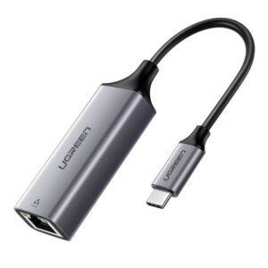 Adaptador USB-C a Ethernet Gigabit UGREEN CM199 gris espacial