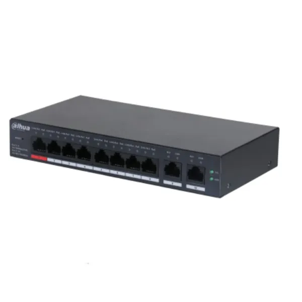 DHCS40108ET110-image-0-1725493065680 Switch POE cloud (dolynk) L2 10P (8P POE 10/100 +?... DH-CS4010-8ET-110
