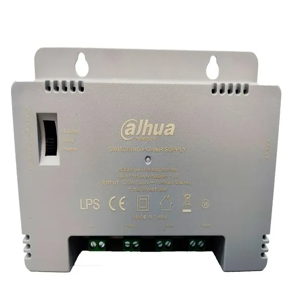Fuente Alimentacion Dahua DH-PFM344D-4CH-US - DH-PFM344D-4CH-US FUENTE DE ALIMENTACION MULTISALIDA 4 CANALES 12 VD...