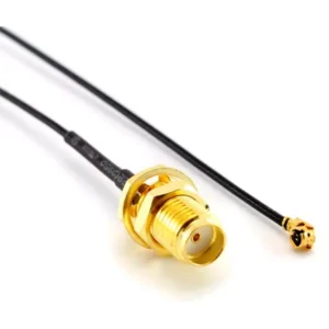 Conector de antena con cable