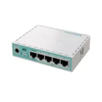 Router con múltiples puertos Ethernet