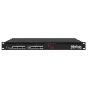 Router de red con múltiples puertos