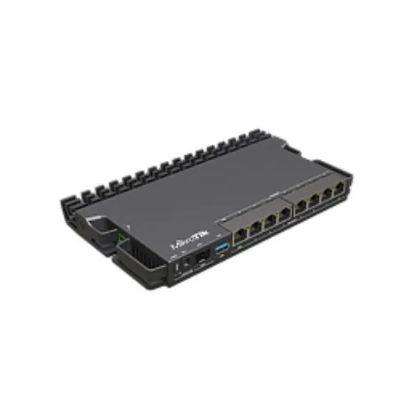 Router de red con múltiples puertos
