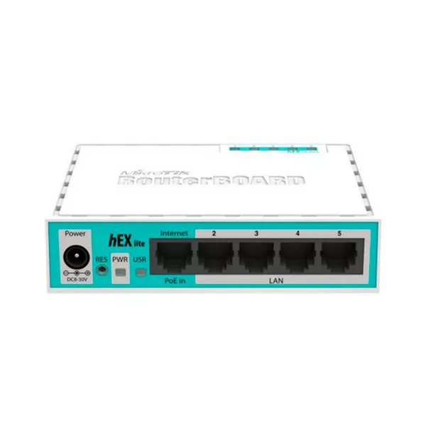 Router con múltiples puertos Ethernet