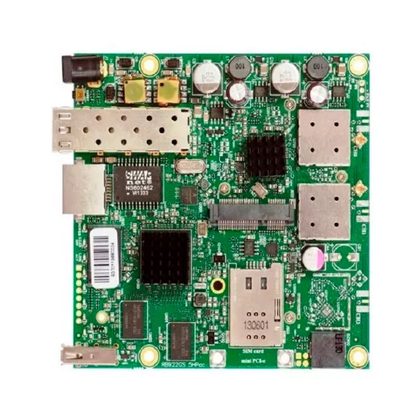 RB922UAGS5HPACD-image-1 CPU 128MB RAM Mikrotik 1XGIGABI - RB922UAGS-5HPACD - 720MHZ CPU 128MB RAM 1XGIGABI...