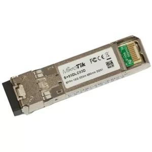 Transceptor óptico de red MikroTik