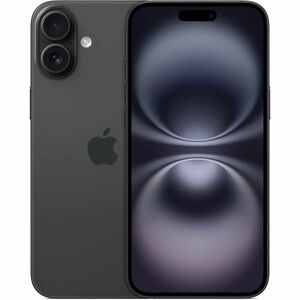 MYE73BE/A Smartphone Apple iPhone 16 A3287 128GB - 5G - 15.5cm (6.1") OLED 2556 x 1179 - Hexa-core (6 Core) - 8GB RAM - Negro - Barra - Apple A18 (3 nm) SoC - 2 Soporte de SIM - SIM-free - Front Camera: 12Megap?xel - Rear Camera: 48Megap?xel / 12Megap?xel - Cerca de comunicaci?n de campo - Compatible con VoLTE - Compatible con llamadas Wi-Fi
