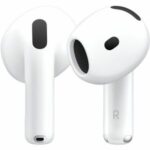 MXP63AM/A Auricular Apple AirPods 4 True Wireless Auricular Est?reo - Blanco - Siri - Binaural - Intrauditivo - Bluetooth