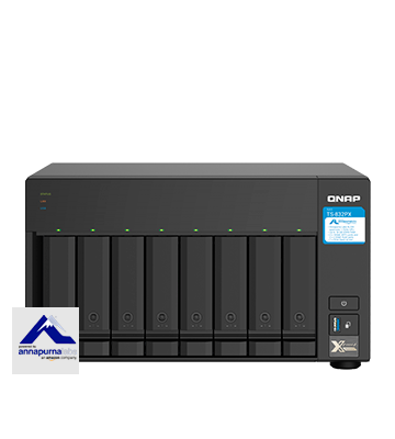 2939475814 Servidor NAS QNAP TS-832PX-4G - Servidor NAS QNAP de 8 bahías tipo torre, 4-core 1.7GHz 4GB RAM | TS-832PX-4G