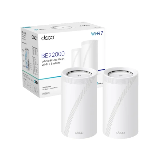 DECOBE852PACK-image-0-1781414921492 DECO Tp-link Sistema MESH WIFI7 DECO be85(2-pack) - DECO BE85(2-PACK) TP-LINK SISTEMA MESH WIFI7 TRI BAND BE22000
