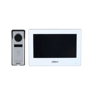 KIT VIDEOPORTERO H?BRIDO 4 HILOS MONITOR WIFI 7" T?CTIL (POE) - Image 1