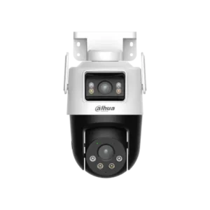 CAMARA IP WIFI/POE DOBLE LENTE 3 + 3 MP - PT 6 MM + FIJA 28 MM - LUZ CALIDA 40 M - AUDIO BIDIRECCIONAL - DISUASION ACTIVA - IP66 - Image 1