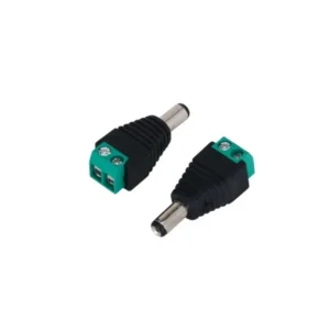 CONECTOR DC MACHO 55X21MM A BORNERA (PAQ 50 UND) - Image 1