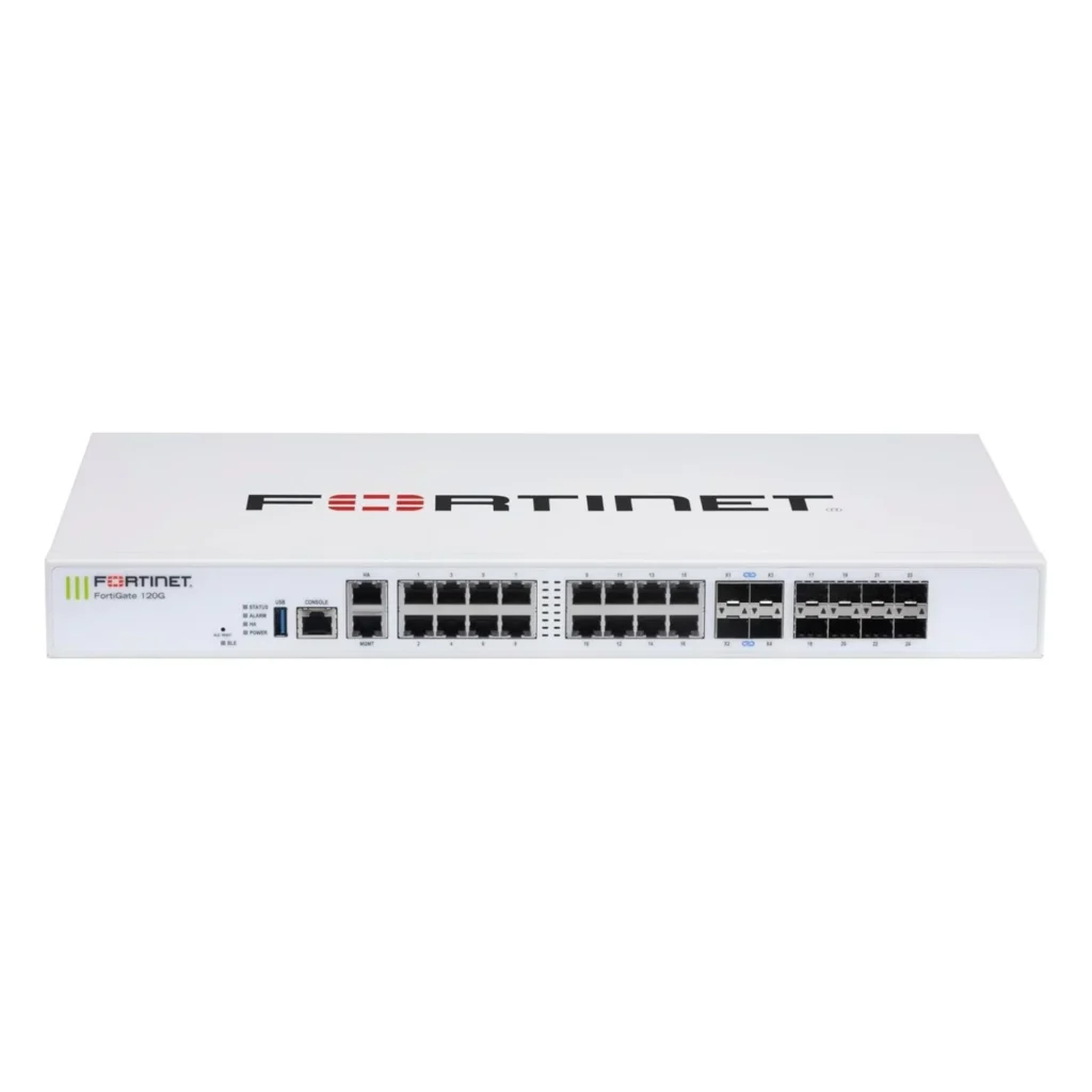 Firewall Fortinet FortiGate 120G + 1 año FortiCare Premium y FortiGuard UTP (FG-120G-BDL-950-12)
