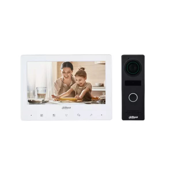 Videoportero Análogo Monitor Dahua kta03m - KIT VIDEOPORTERO ANÁLOGO MONITOR 7" + FRENTE 13MP (DWDR IP66)