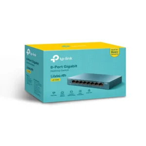 LS108G SWITCH TP-LINK NO ADMINISTRABLE LITEWAVE 8 PUERTOS GIGABIT 1 LS108G SWITCH TP-LINK NO ADMINISTRABLE LITEWAVE 8 PUERTOS GIGABIT - Image 1