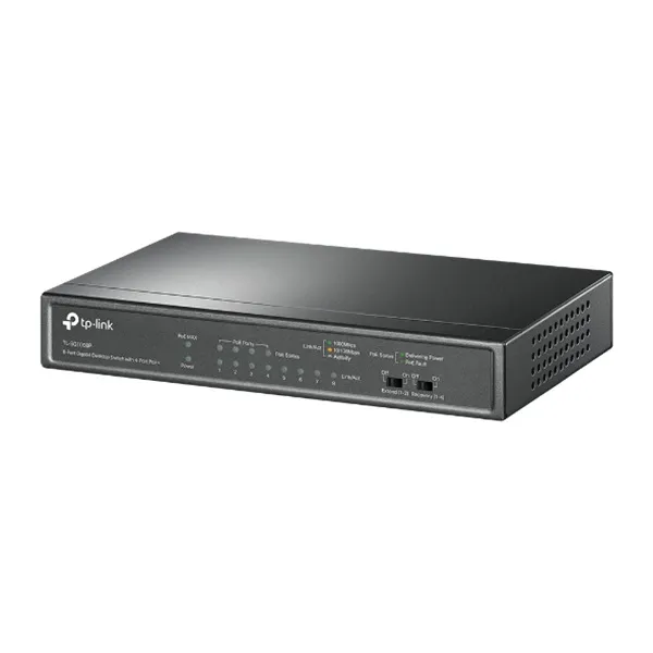 TLSG1750105918868 Switch Tp-link TL-SG1008P - TL-SG1008P SWITCH TP-LINK NO ADMINISTRABLE, 8 PUERTOS GIGABIT, 4 POE+ 64W