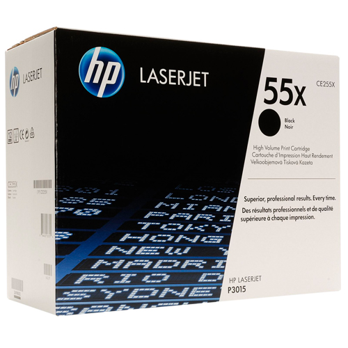 TOHPCE255X TONER HP CE255X (55X) L.J. CP3015 NEGRO 12.5KPG