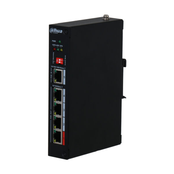 PFT1500 - 4 PUERTOS ETHERNET POE DE 100 MBPS 1 PUERTO ETHERNET POE DE 1000 MBPS / SOPORTA IEEE 8023A / PROTECCIÓN CONTRA RAYOS: MODO COM-N: 4 KV MODO DIFERENCIAL: 2 KV Puertos Ethernet POE Dahua PFT1500 - PFT1500 - 4 PUERTOS ETHERNET POE DE 100 MBPS 1 PUERTO ETHERNET POE DE 1000 MBPS / SOPORTA IEEE 8023A / PROTECCIÓN CONTRA RAYOS: MODO COM-N: 4 KV MODO DIFERENCIAL: 2 KV