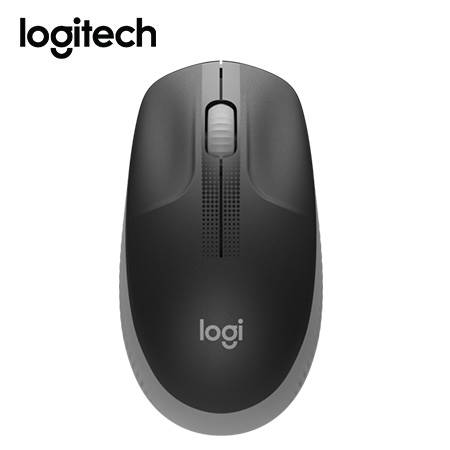 Mouse logitech M190 wireless full-size charcoal (910-005902) 910-005902