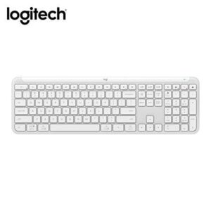 TECLADO LOGITECH SLIM SILENT K950 WIRELESS BOLT/BLUETOOTH SP WHITE (920-012593) 1 TECLADO LOGITECH SLIM SILENT K950 WIRELESS BOLT/BLUETOOTH SP WHITE (920-012593) - Image 1