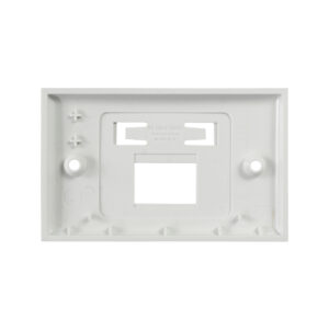 MX-HFP-02-02B Placa de pared  2 Puertos MAX Horiz... - Image 1