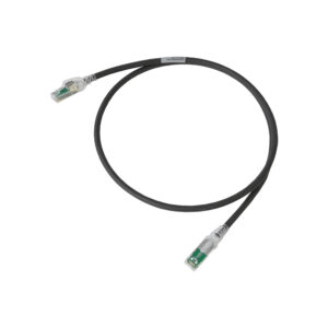ZM6A-S03-01B PATCH CORD CAT6A LSZH 0.9M NEGRO