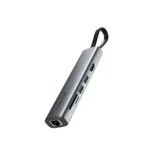 Adaptador Hub de USB C a HDMI USB A SD TF PD RJ45 CABLETIME CB23G mini