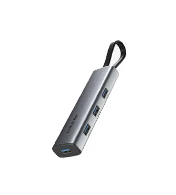 Adaptador Hub de USB C a USB A 3.0 de 4 puertos CABLETIME CB21G mini