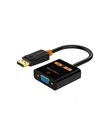 Adaptador de DisplayPort Cabletime CP25B - Adaptador de DisplayPort macho a VGA 1080p 60Hz hembra - CABLETIME | CP25B