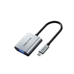 Adaptador de USB C macho a VGA hembra CABLETIME CP17A mini